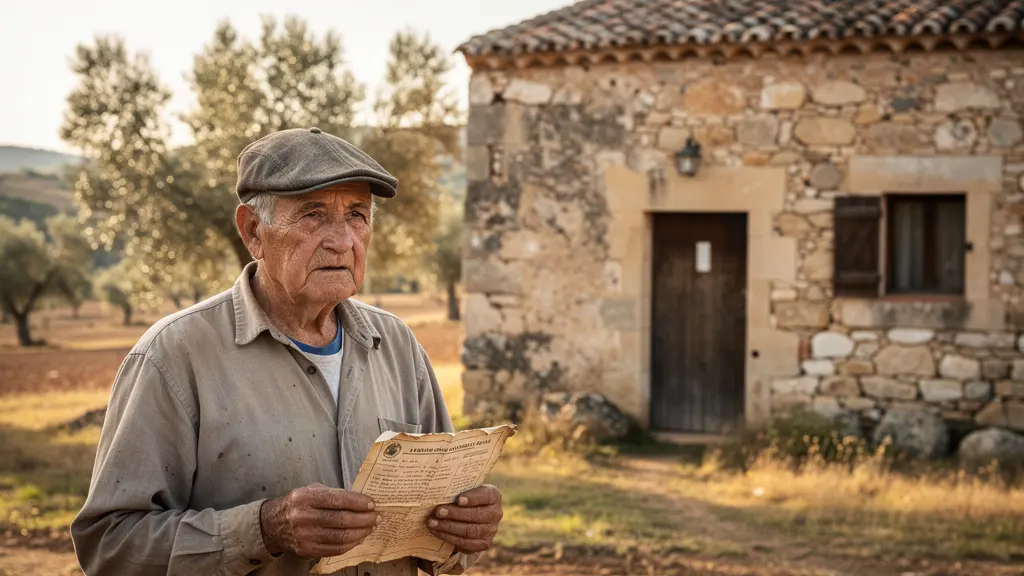Casa de apero tradicional en terreno rústico pendiente de regularización AFO