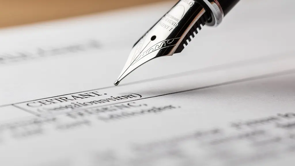 Detalle de contrato inmobiliario con cláusula de eficiencia energética