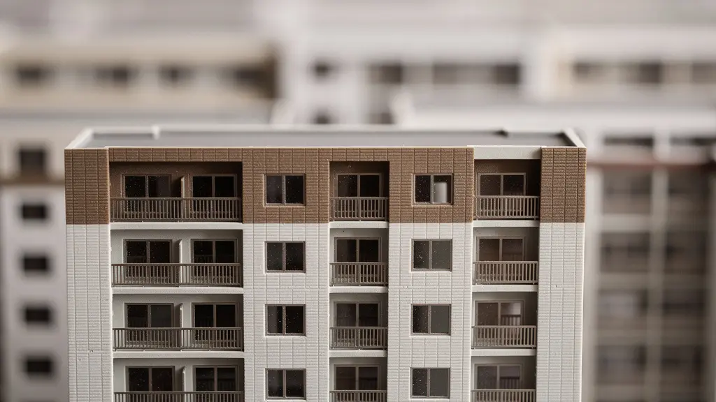 Gráfico visual abstracto mostrando el desequilibrio entre oferta y demanda en el mercado del alquiler español